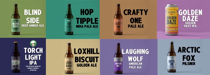 Crafty Brewing Beer Selection