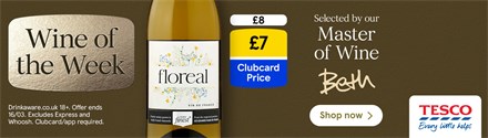 Tesco buy 6 save 25% wine offer